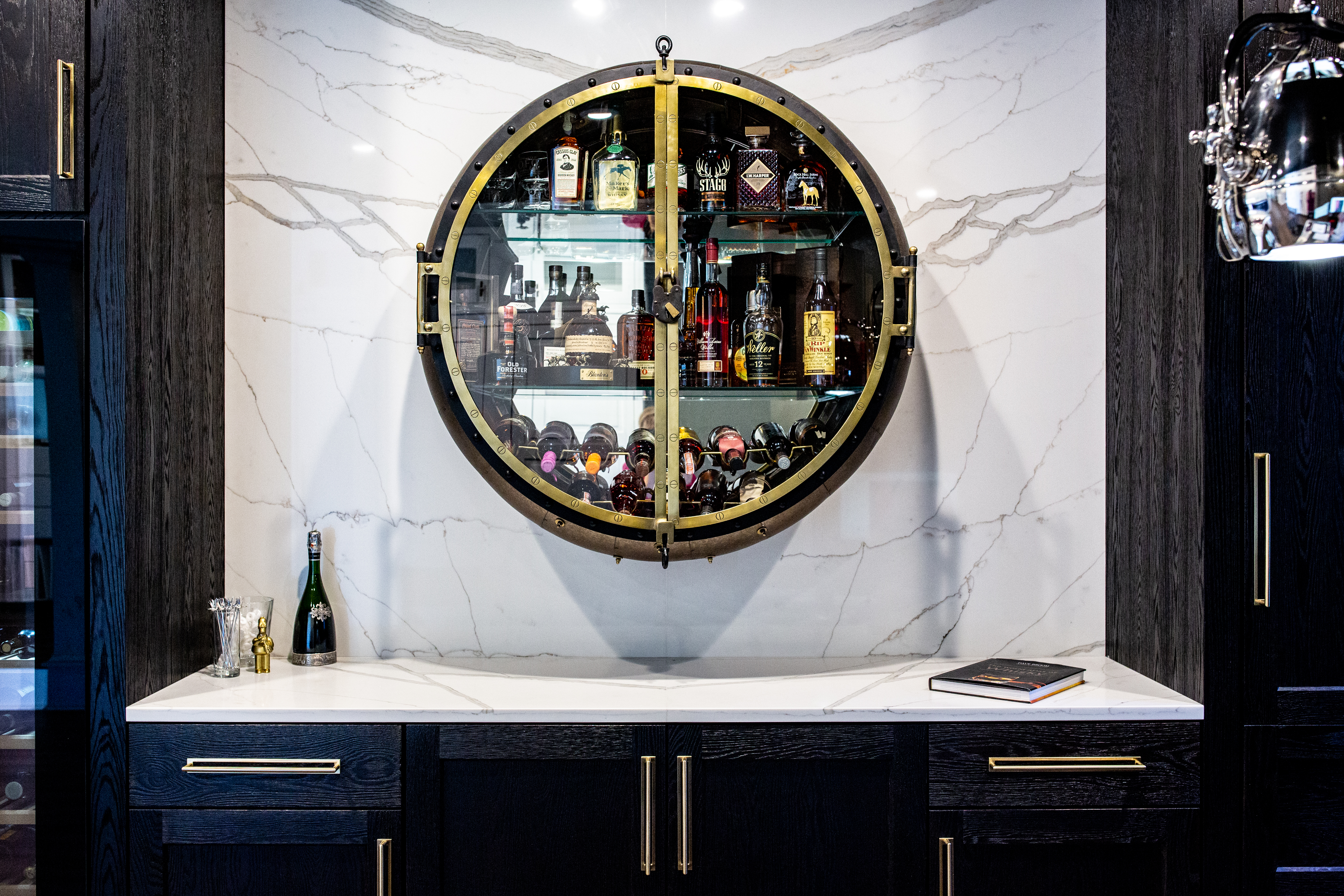 nautical liquor cabinet